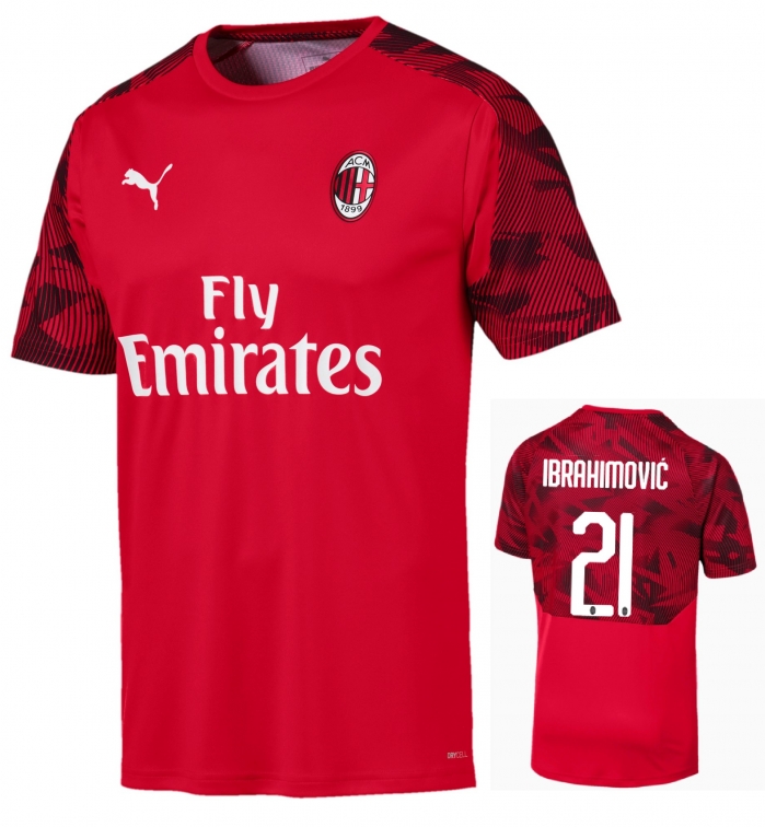maglia milan allenamento