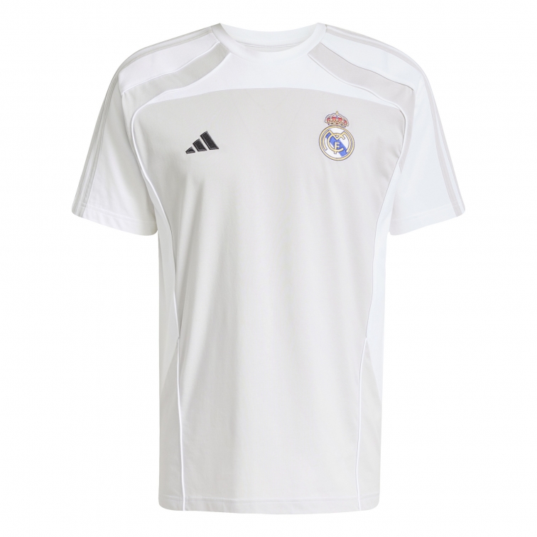 REAL MADRID UBP WHITE T-SHIRT 2025-26