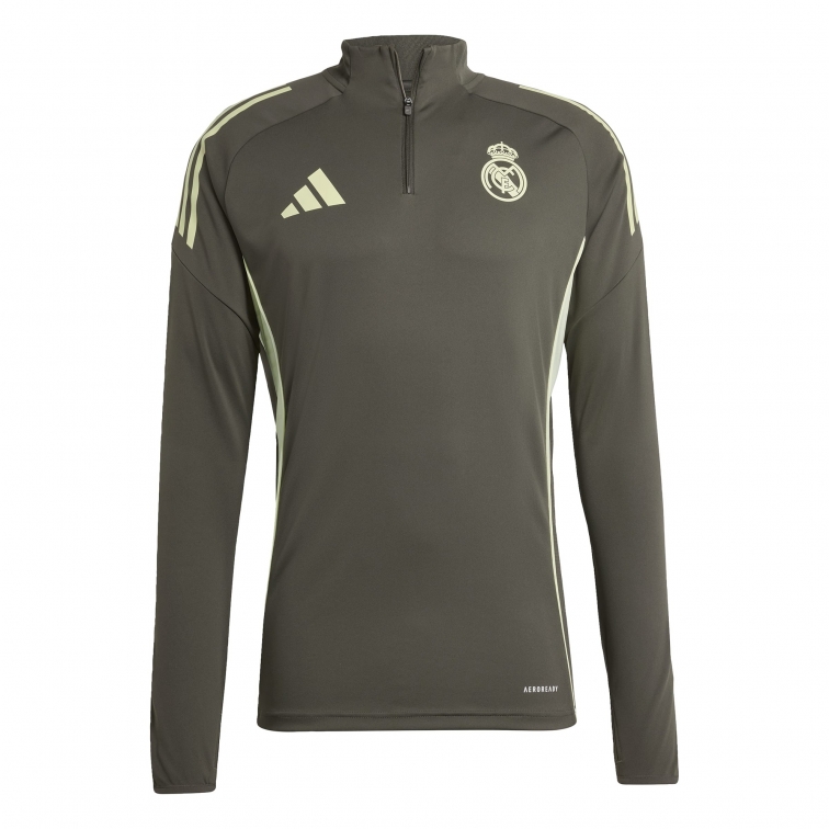 REAL MADRID TRAINING GREY DRILL TOP 2025-26