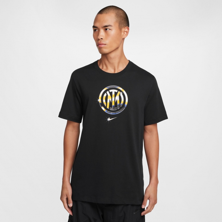 FC INTER T-SHIRT LOGO NERA 2024-25