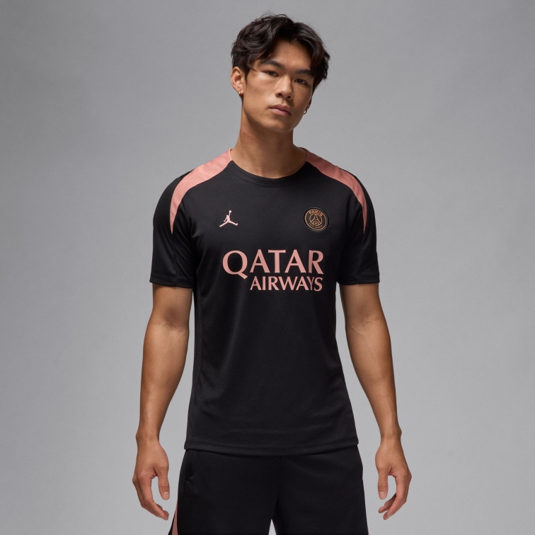 PSG MAGLIA ALLENAMENTO JORDAN NERA 2024-25