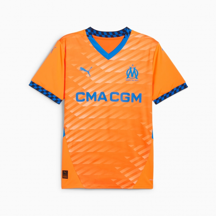 OLYMPIC MARSIGLIA MAGLIA 3RD ARANCIONE 2024-25