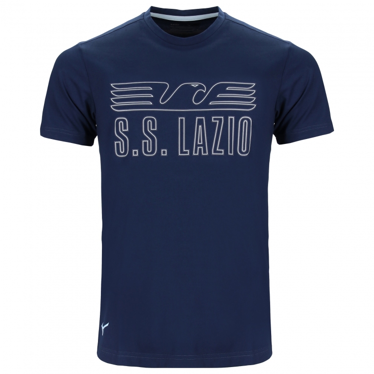 SS LAZIO JUNIOR NAVY FAN T-SHIRT 2024-25