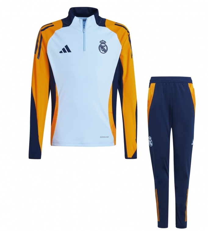 REAL MADRID TRAINING JUNIOR TRACKSUIT 2024-25