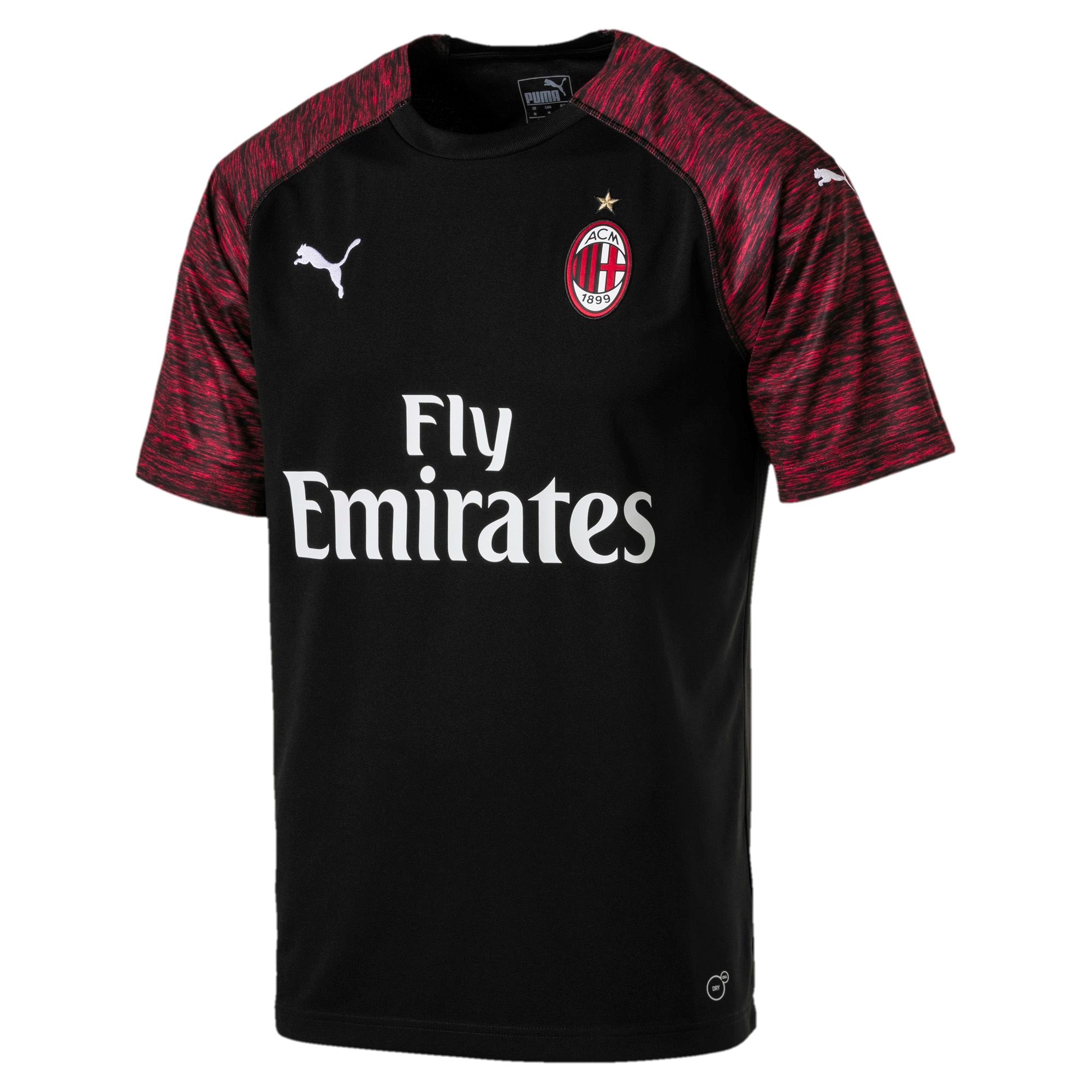 AC MILAN MAGLIA 3RD NERA 2018-19 | CalcioItalia.com