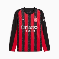AC MILAN HOME SHIRT LONG SLEEVES 2025-26
