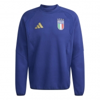 ITALIA FIGC CREW TIRO NAVY SWEAT 2025-27