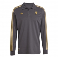 MANCHESTER UNITED long sleeves POLO 2025-26