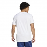 REAL MADRID LOGO WHITE T-SHIRT 2024-25