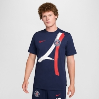 PSG TOWER NAVY T-SHIRT 2024-25