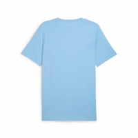 MANCHESTER CITY LOGO BLUE T-SHIRT 2024-25