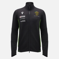 LAMBORGHINI FULL ZIP BLACK SWEAT