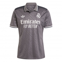 REAL MADRID 3RD GREY SHIRT 2024-25