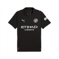 MANCHESTER CITY MAGLIA BAMBINO NERA AWAY 2025-26