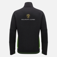 LAMBORGHINI FULL ZIP BLACK SWEAT