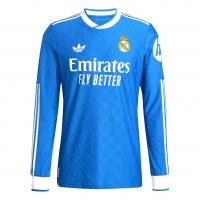 REAL MADRID MAGLIA MATCH MANICHE LUNGHE 2025-26