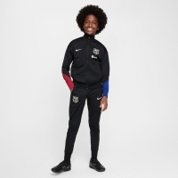 BARCELONA JUNIOR BLACK TRACKSUIT 2024-25