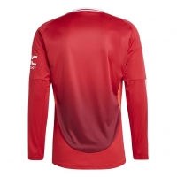 MANCHESTER UNITED HOME SHIRT long sleeves 2024-25