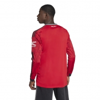 MANCHESTER UNITED MAGLIA HOME MANICHE LUNGHE 2025-26