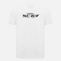 LAMBORGHINI LOGO WHITE T-SHIRT