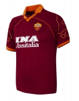 AS ROMA MAGLIA RETRO VINTAGE HOME 1999-2000