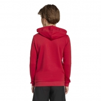 LIVERPOOL FELPA CAPPUCCIO ROSSA BAMBINO 2025-26
