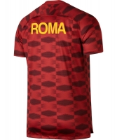 AS ROMA PREMATCH RED SHIRT 2017-18