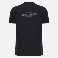 LAMBORGHINI LOGO BLACK T-SHIRT