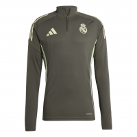 REAL MADRID TRAINING GREY DRILL TOP 2025-26