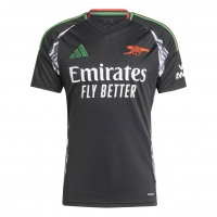 ARSENAL AWAY BLACK SHIRT 2024-25