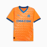 OLYMPIC MARSEILLE 3RD ORANGE SHIRT 2024-25