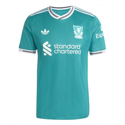 LIVERPOOL MAGLIA MATCH 3RD VERDE 2025-26
