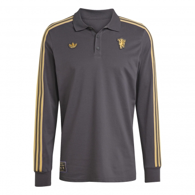 MANCHESTER UNITED long sleeves POLO 2025-26