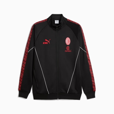 AC MILAN ANTHEM KING BLACK JACKET 2025-26
