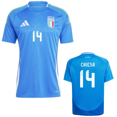 ITALIA FIGC CHIESA HOME SHIRT 2024-25
