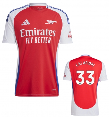 ARSENAL CALAFIORI HOME SHIRT 2024-25