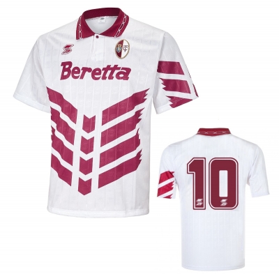 TORINO MAGLIA STORICA MARTIN VAZQUEZ BIANCA 1989-90