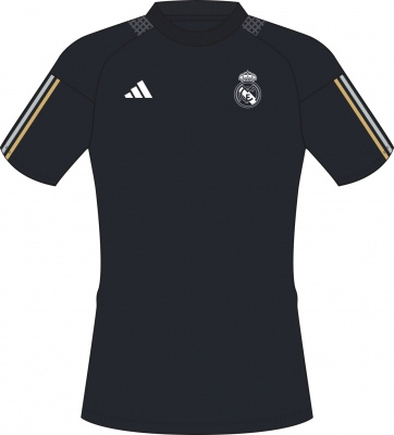 REAL MADRID PLAYER NAVY T-SHIRT 2023-24