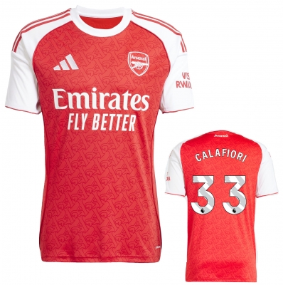 ARSENAL CALAFIORI HOME SHIRT 2025-26