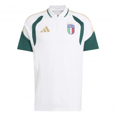 ITALIA FIGC PLAYER WHITE POLO 2025-27