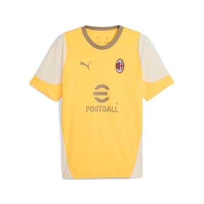 AC MILAN MAGLIA ALLENAMENTO GIALLA 2025-26