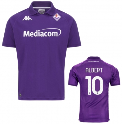 FIORENTINA ALBERT GUDMUNSSON HOME SHIRT 2024-25