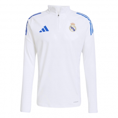 REAL MADRID FELPA ALLENAMENTO BIANCA CHAMPIONS 2025-26