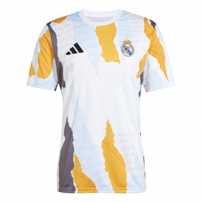 REAL MADRID MULTICOLOR PREMATCH SHIRT 2024-25