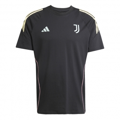 JUVENTUS PLAYER BLACK T-SHIRT 2025-26