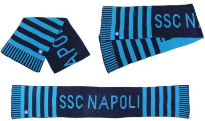 SSC NAPOLI OFFICIAL JAQUARD  SCARF