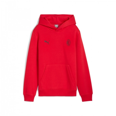 AC MILAN JUNIOR HOODY RED SWEAT 2025-26