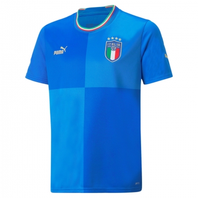 ITALIA FIGC JUNIOR HOME SHIRT 2022