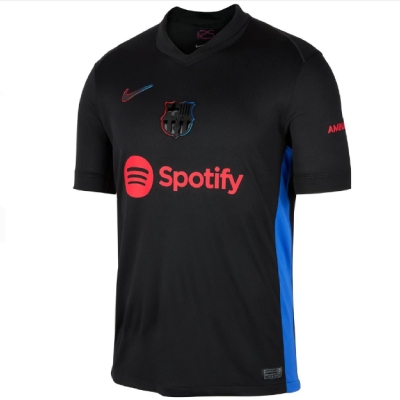 BARCELONA AWAY BLACK SHIRT 2024-25