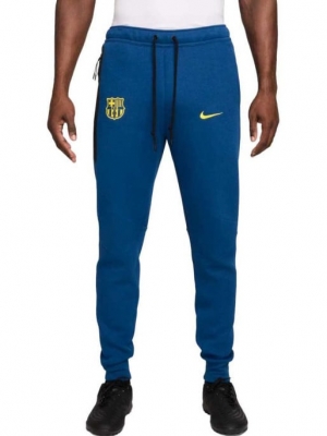 BARCELLONA PANTALONI TECH FLEECE BLU 2025-26